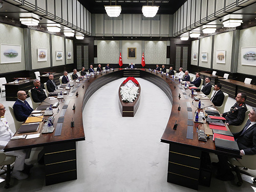 NSC convenes at the Presidential Complex