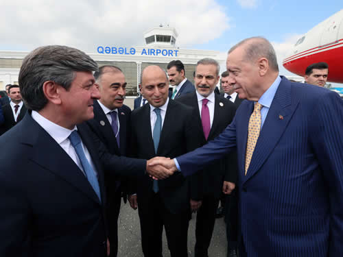 President Erdoğan in Azerbaijan