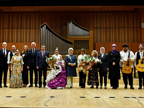 First Lady Erdoğan attends “Free as the Breeze, Together as One for Palestine” event