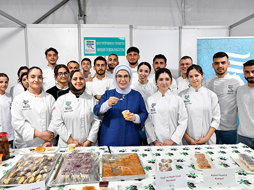 First Lady Erdoğan attends “5th Rize Gastronomy Days”