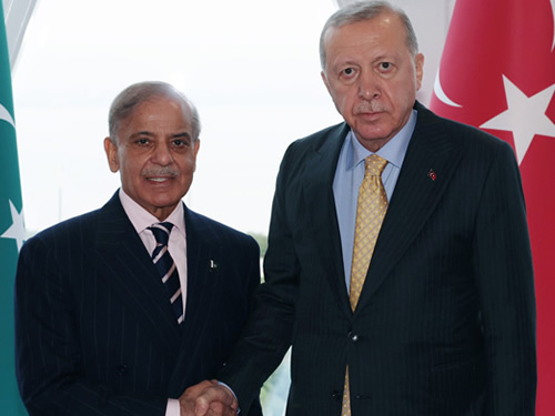 President Erdoğan meets with PM Sharif of Pakistan
