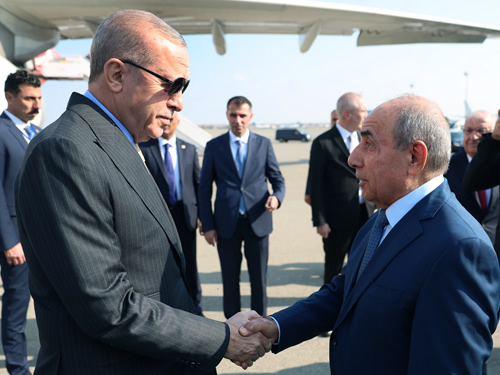 President Erdoğan in Azerbaijan