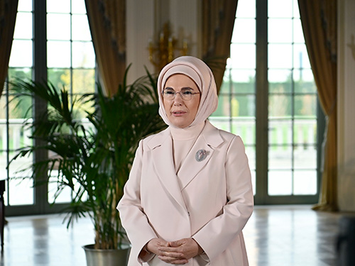 First Lady Erdoğan sends video message to the International Summit “Growing Europe 2025”
