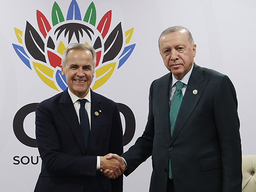 President Erdoğan meets with Prime Minister Carney of Canada 