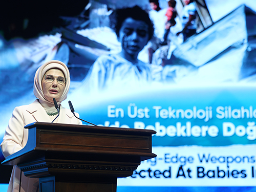 First Lady Erdoğan attends Istanbul Education Summit