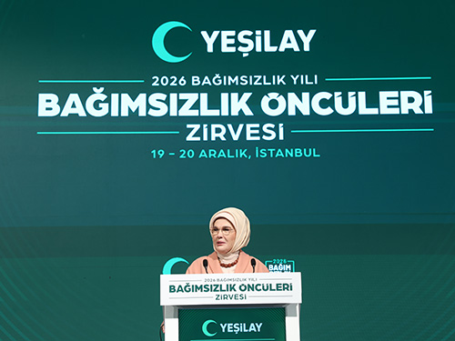 First Lady Erdoğan attends Turkish Green Crescent’s summit on combatting addiction 