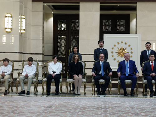Argentine ambassador presents his credentials to President Erdoğan