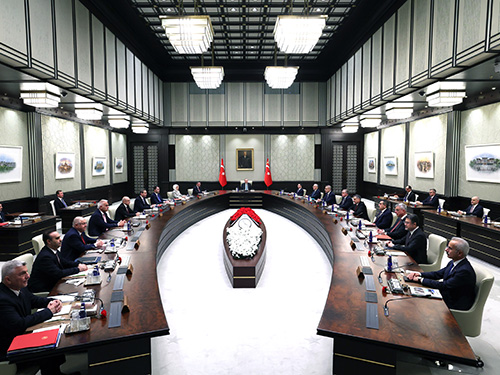 Presidential Cabinet convenes under the chairmanship of President Erdoğan