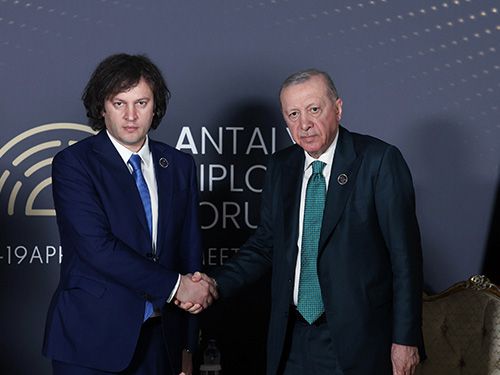 President Erdoğan meets with PM Kobakhidze of Georgia