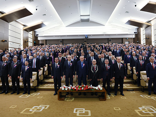 President Erdoğan attends Constitutional Court’s 64th anniversary ceremony