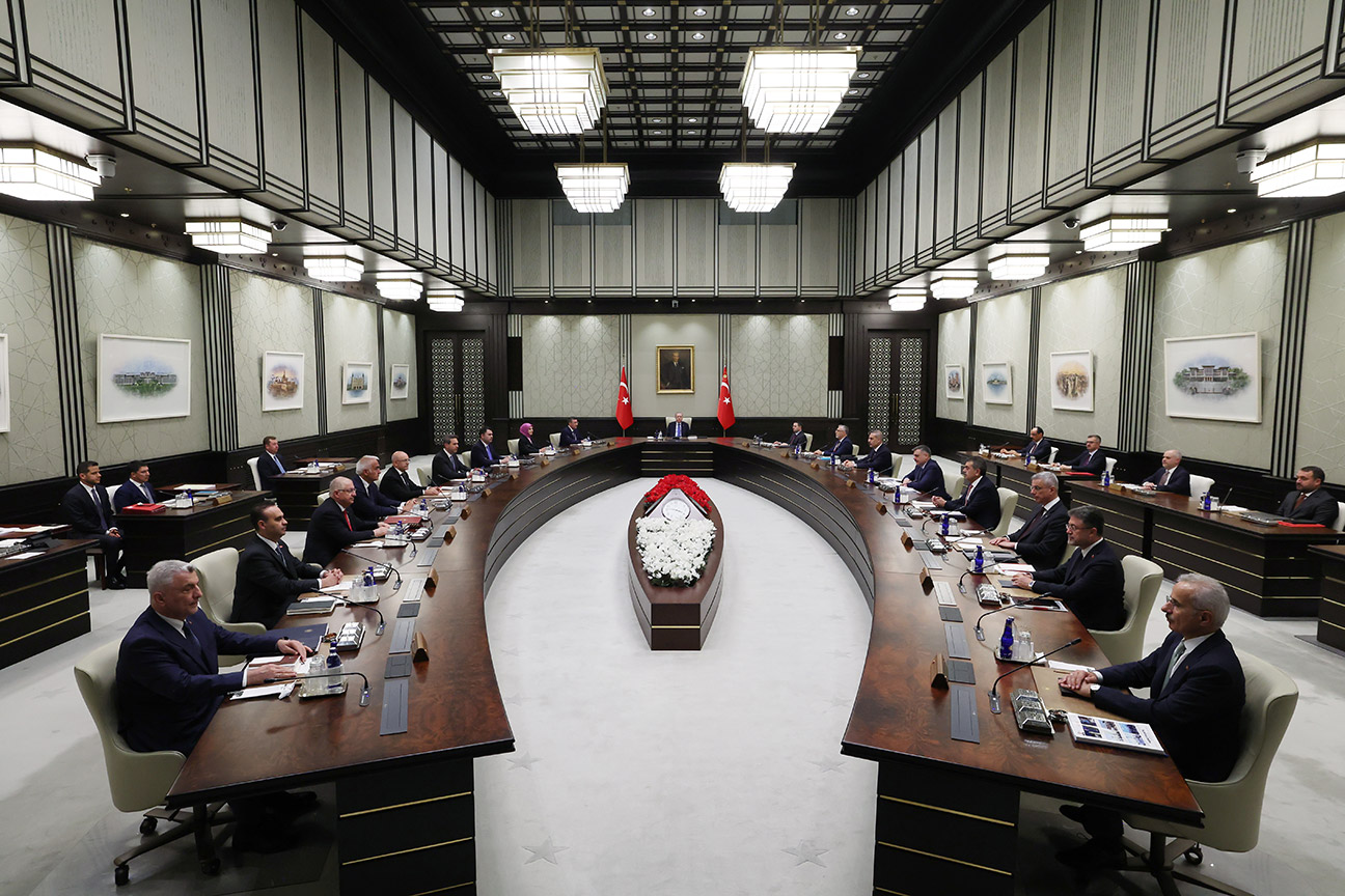 Presidential Cabinet convenes under the chairmanship of President Erdoğan 