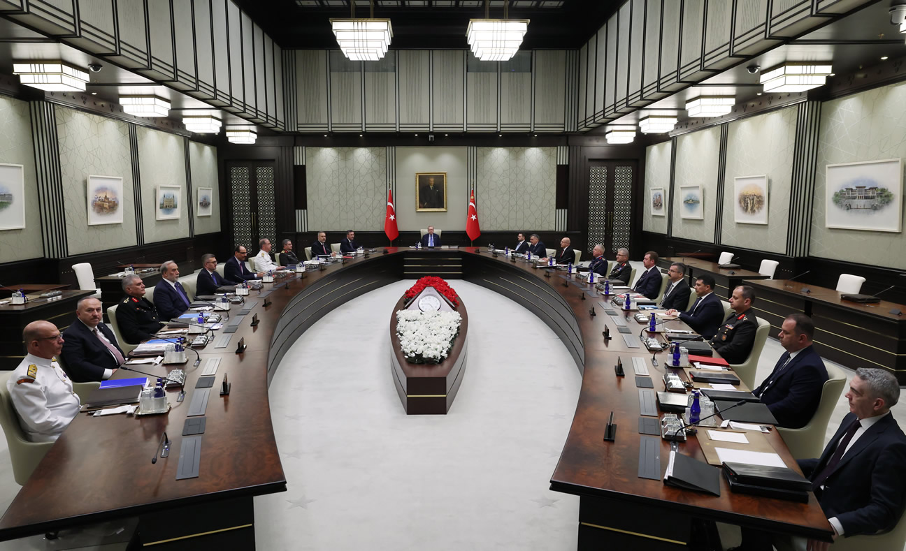 NSC convenes at the Presidential Complex