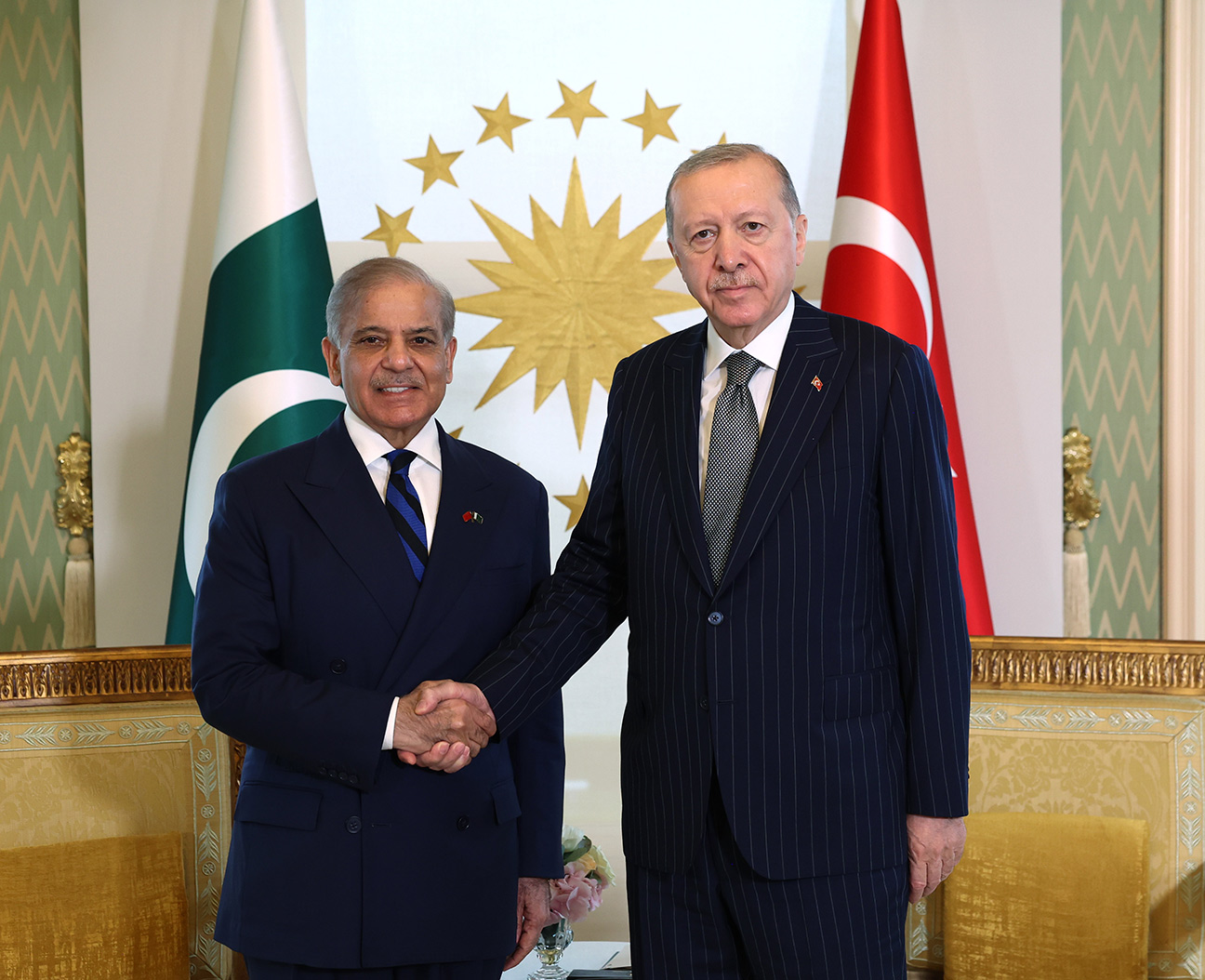 President Erdoğan meets with Prime Minister Sharif of Pakistan