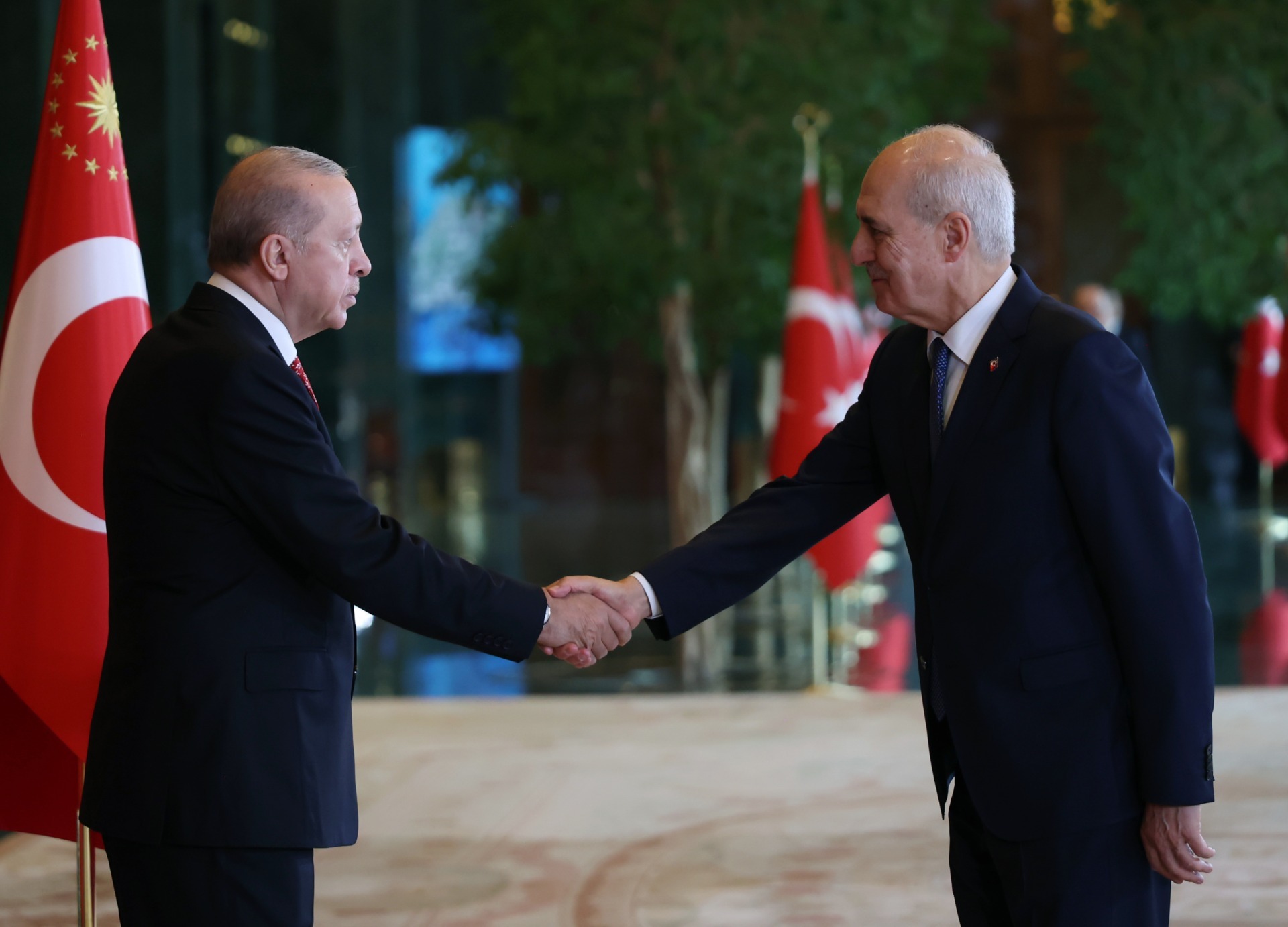 President Erdoğan receives Republic Day congratulations